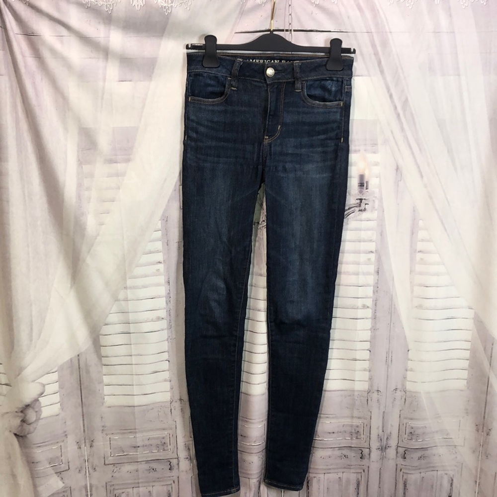 American eagle outfitter super super stretch X